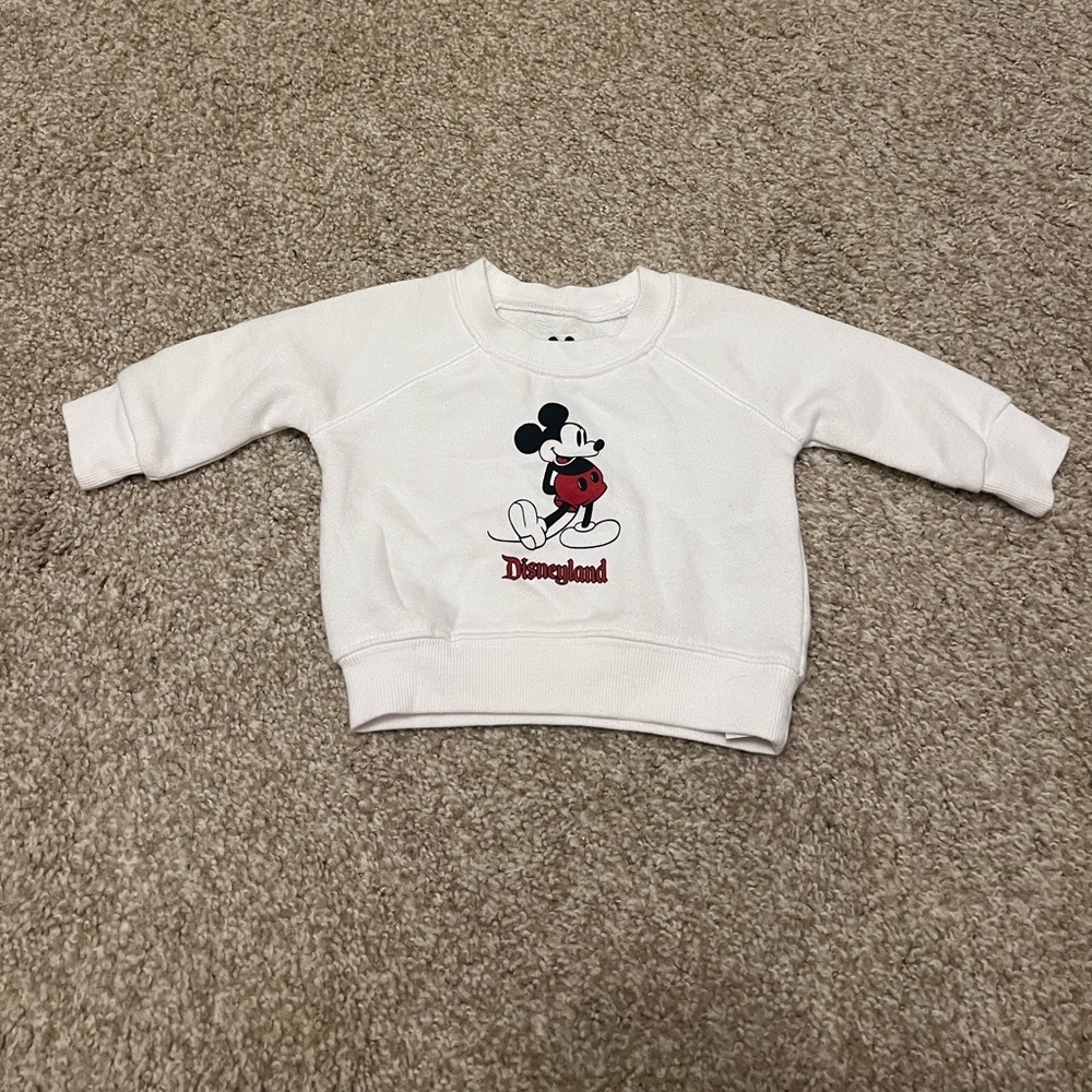 Disneyland Mickey sweatshirt infant